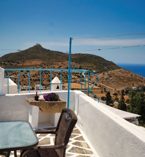 sunset chora patmos rooms