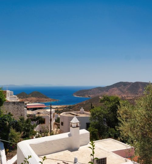 sunset chora patmos rooms