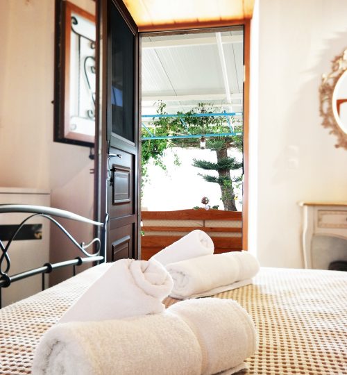 sunset chora patmos rooms